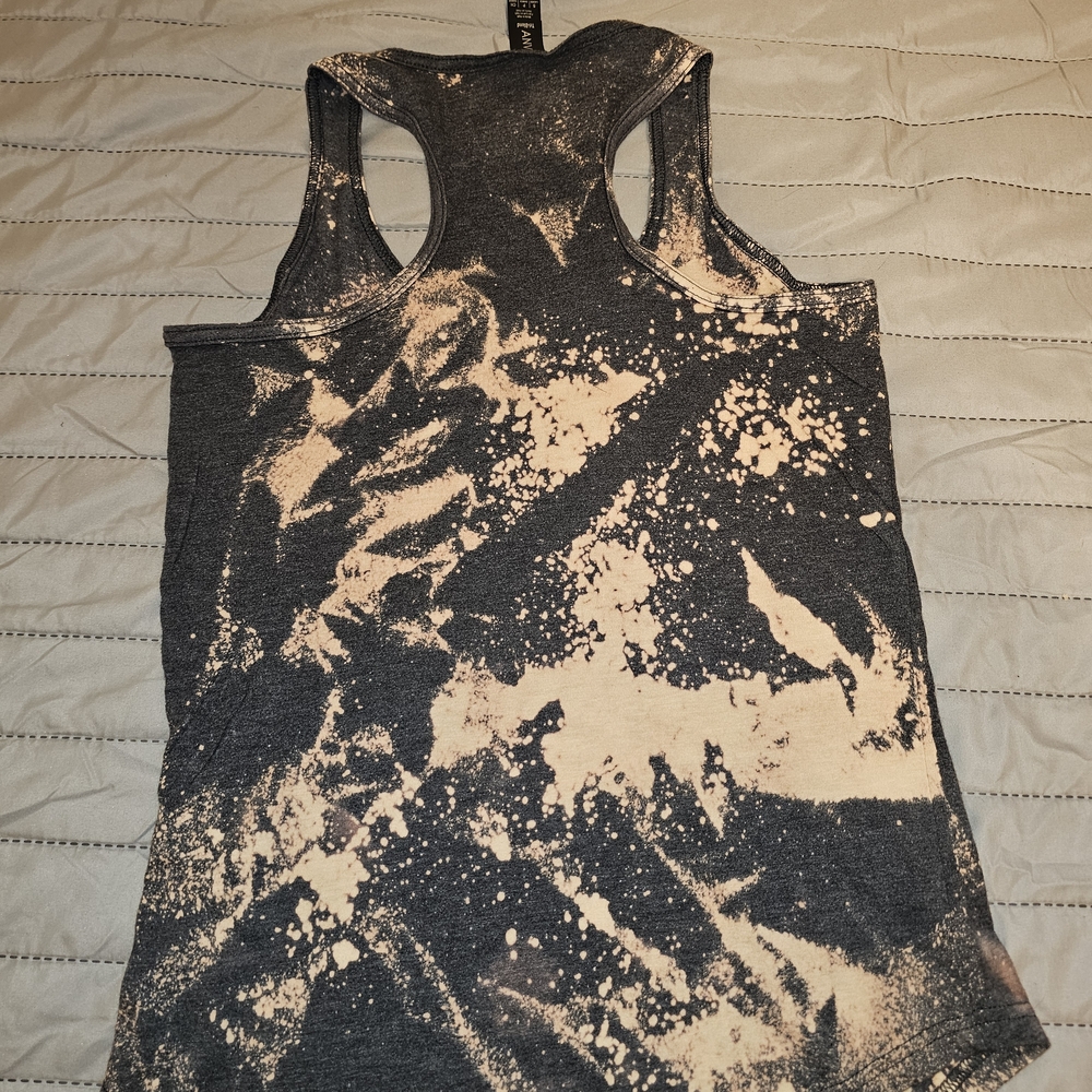 Anvil Splatter Design Tank Top - Picture 3 of 3